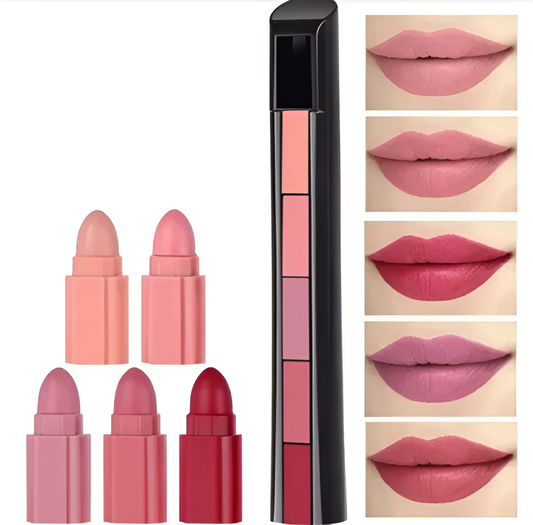 5 in 1 Matte Lipstick® | Strål hele dagen med din yndlingsfarve